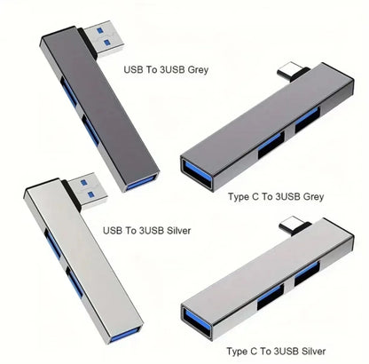 USB  HUB 3.0 3 Port Multi USB Splitter OTG Adapter For Xiaomi Lenovo Macbook Pro 13 15 Air Pro Computer Accessories