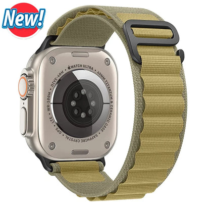 Alpine Loop Strap for Apple watch Ultra 3 2 Band 49mm 45mm 44mm 40mm 41mm 46mm 42mm 44 mm Bracelet iWatch Series 2030 7