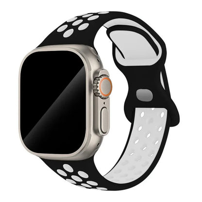 Strap For Apple Watch Band 44mm 49mm 45mm 40mm 41mm 38mm 42mm correa Breathable sports bracelet iwatch series 8 SE 7 6 5 9 Ultra