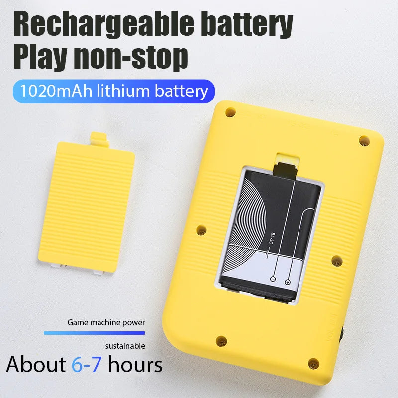 8-Bit Video Game Console 3.0 Inch LCD Retro Portable Mini Game Player Built-in 400 games AV Handheld Game Console For Kids Gift