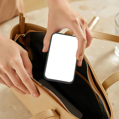 Mini Selfie Fill Light Rechargeable 3 Color Modes Adjustable Brightness Clip on Mobile Phones Computers Photography LED Lights