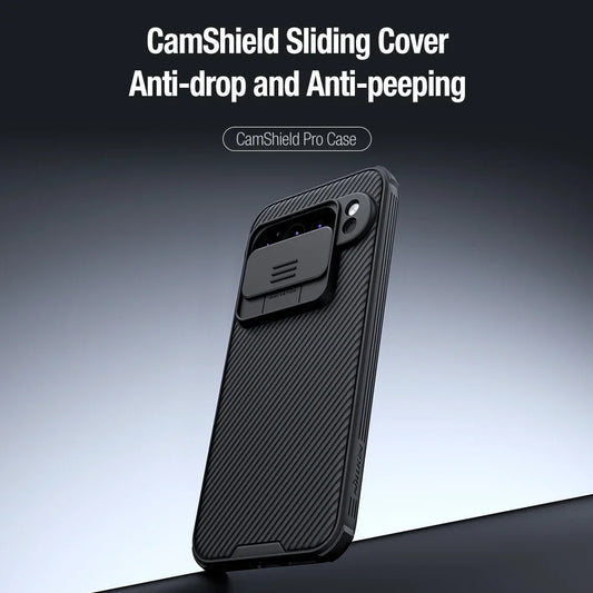 Nillkin For Google Pixel 9 Pro XL Pixel9Pro CamShield Pro Case with Slide Camera Cover Protector Hard PC+TPU Cover