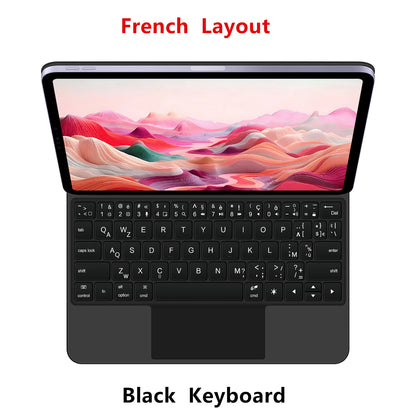 Backlight Magic Keyboard for iPad Pro 11 13 M5 2025 Case for iPad Air 11 13 Inch 2026 M4 M3 M2 Case Pro 13 11 M4 Smart Cover