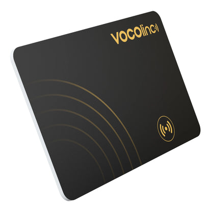 2Pcs VOCOlinc Wallet Tracker Card, GPS Locator Smart Tag, Find My (IOS Only), Key Finder Bluetooth Tracker, No Charging Required