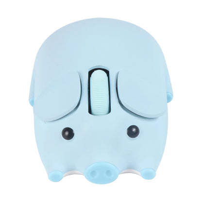Cartoon Pig Design Computer Mouse Dual-mode 2.4G+Bluetooth Cute Ergonomic Optical Mice Game Laptop PC Universal For Girl Gift