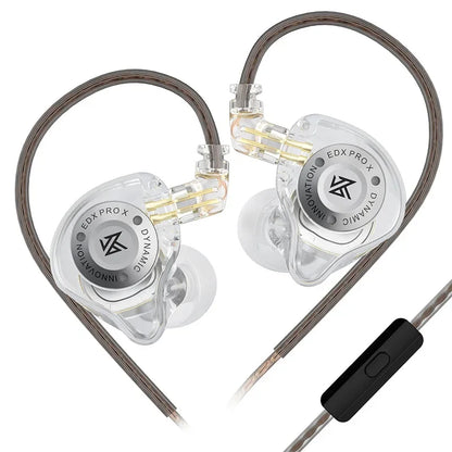 KZ EDX PRO X Dynamic Drive Earphone HIFI Bass Music Earbud Sport Noise Cancelling Headset KZ EDXPROX ZSTX ZSN PRO ZAS EDA ZVX
