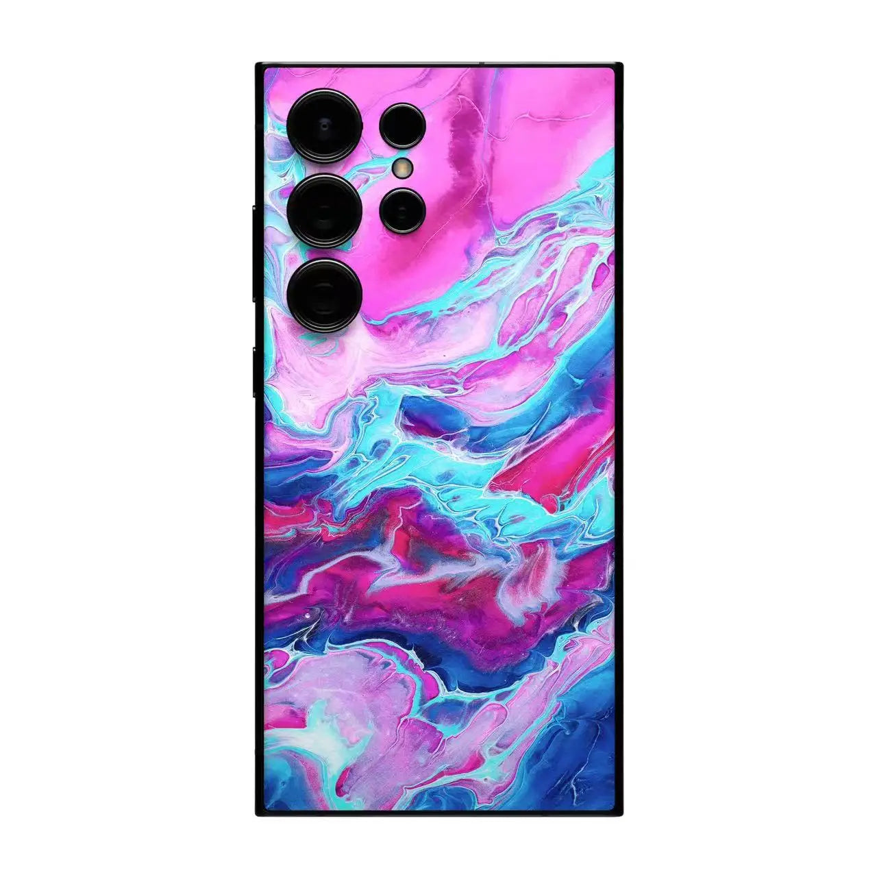 Colorful Phone Skin for Samsung GalaxyS23 S25 S24 Note 20 Ultra Plus Decal Skin Back Screen Protector Film Cover Wrap Sticker