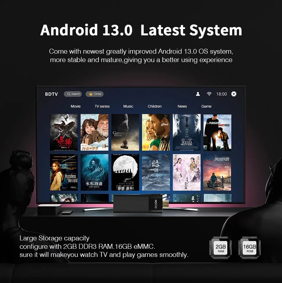 4K MX10 F3 PRO TV Stick 4k Fire TV Stick  TV Remote Control Android TV Stick Quad Core Firestick 4k