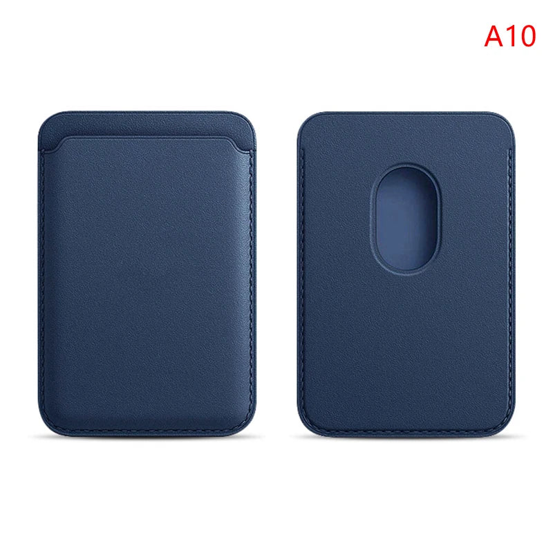Luxury For Magsafe Magnetic Leather Wallet Case For iPhone 13 17 16 14 Pro Max 15Pro S25 Card Holder Phone Bag Cover Accessories