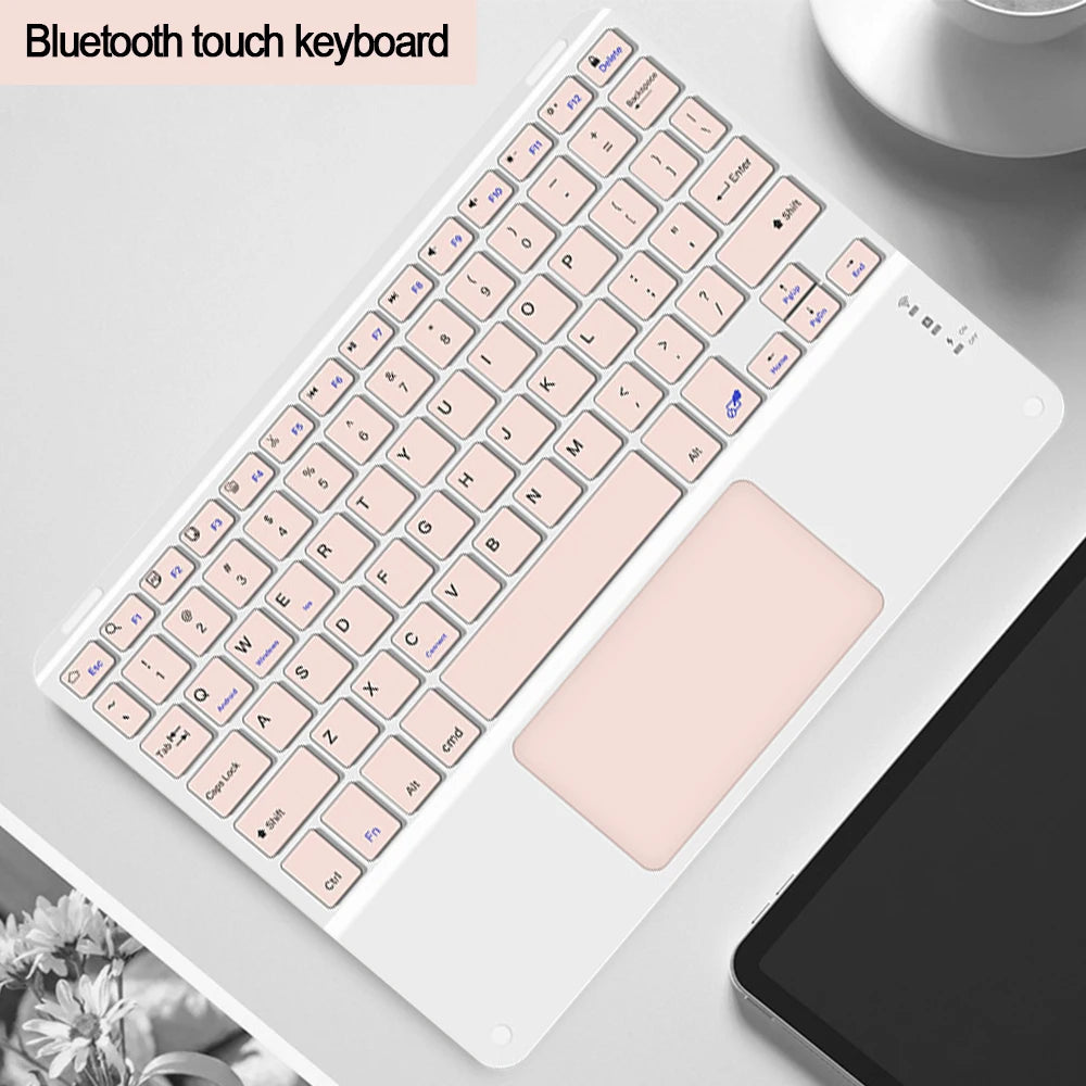 Touchpad Bluetooth Keyboard For Smart Phone PC Computer Laptop Wireless Keyboard  For iOS Android Windows for iPad Keyoboard