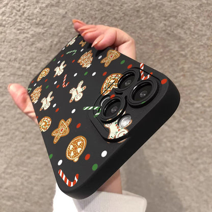 Colorful Christmas Tree Gift Pattern Shockproof Phone Case For Xiaomi Redmi 13 12 14C 13C 12C Redmi Note 14 Pro Plus 11 10 Cover