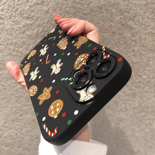 Colorful Christmas Tree Gift Pattern Shockproof Phone Case For Xiaomi Redmi 13 12 14C 13C 12C Redmi Note 14 Pro Plus 11 10 Cover