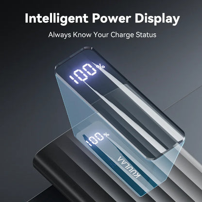 KUULAA Power Bank 10000mAh 22.5W PD Fast Charging Portable Charger External Battery For iPhone 15 14 13 Samsung Huawei Powerbank