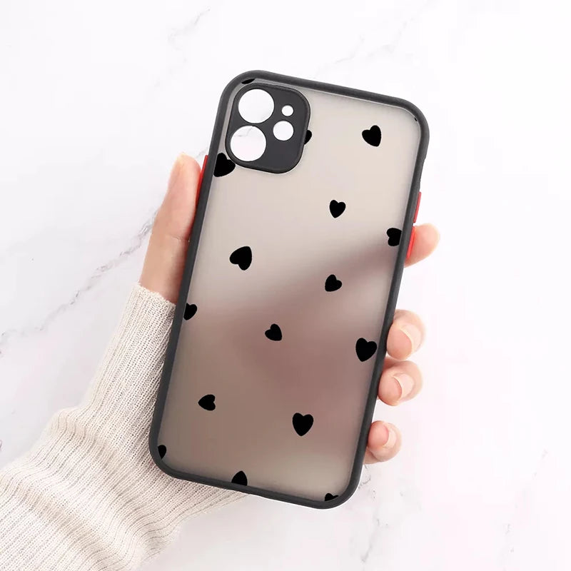 Fashion Flower Phone Case For Samsung Galaxy S25 S24 S23 S22 Ultra S21 FE Plus A15 A35 A55 A34 A54 A33 A53 A52S Clear Back Cover