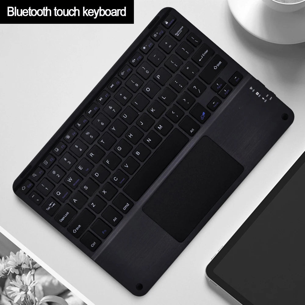 Touchpad Bluetooth Keyboard For Smart Phone PC Computer Laptop Wireless Keyboard  For iOS Android Windows for iPad Keyoboard