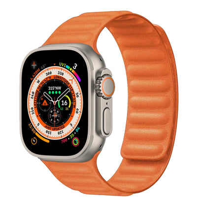 FineWoven strap For Apple Watch Band Ultra 2 49mm 44mm 40mm 45mm 41 46mm Magnetic loop correa bracelet iWatch Series 9 8 SE 7 10