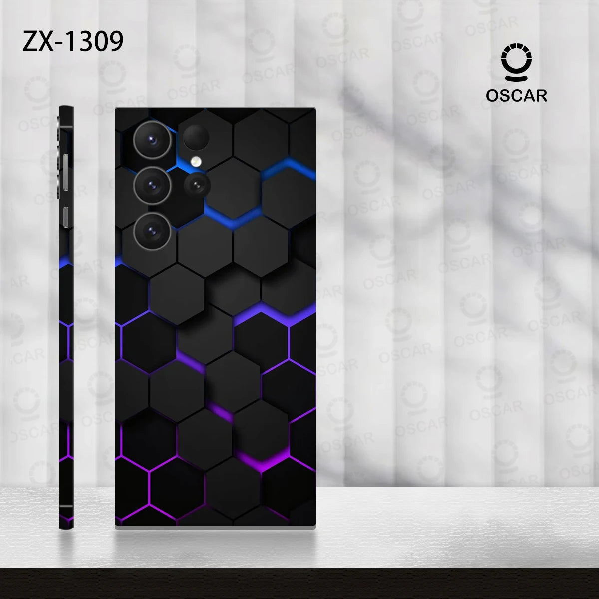 Colorful Decal Skin for Samsung Galaxy S24 S23 S22 Ultra Plus S25 Note20 Back Screen Protector Cover Wrap Stones Sticker