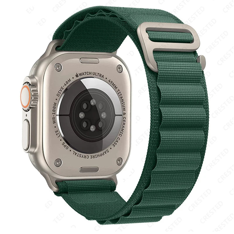 Alpine Loop Strap for Apple watch Ultra 3 2 Band 49mm 45mm 44mm 40mm 41mm 46mm 42mm 44 mm Bracelet iWatch Series 2030 7