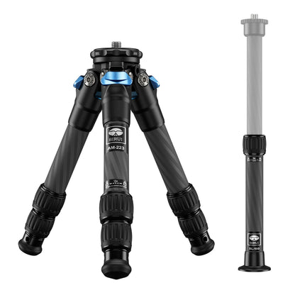SIRUI Portable Mini Tripod Kit With Center Column/Video Head Compact Tabletop Tripods For Camera/Photo/Phone AM-223 Series