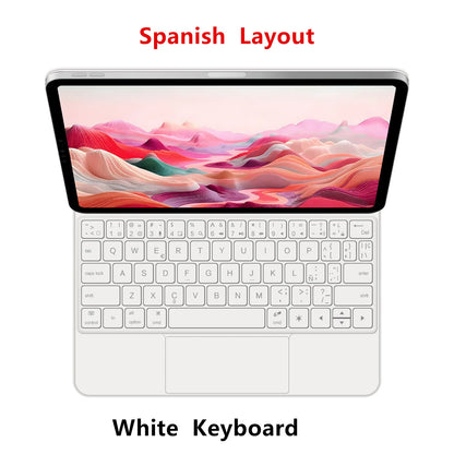Backlight Magic Keyboard for iPad Pro 11 13 M5 2025 Case for iPad Air 11 13 Inch 2026 M4 M3 M2 Case Pro 13 11 M4 Smart Cover