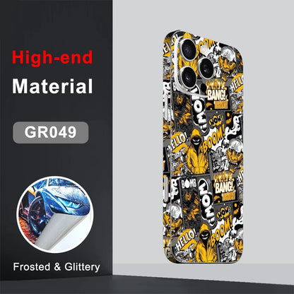 CASEKiTTY Skin Wrap For iPhone 15 Pro Max Sticker 16 14 Plus Back Cover Film 12 13 Mini Protective Decal Side Frame Protector