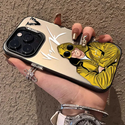 Senior V-VrunkS Matte Hard Case for iPhone 15 16 13 14 12 11 Pro Max XS X XR 8 7 Plus SE 2020 Shockproof Plating Bumper Cover