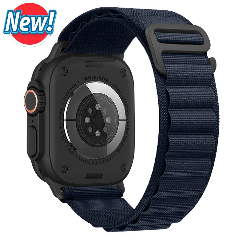 Alpine Loop Strap for Apple watch Ultra 3 2 Band 49mm 45mm 44mm 40mm 41mm 46mm 42mm 44 mm Bracelet iWatch Series 2030 7
