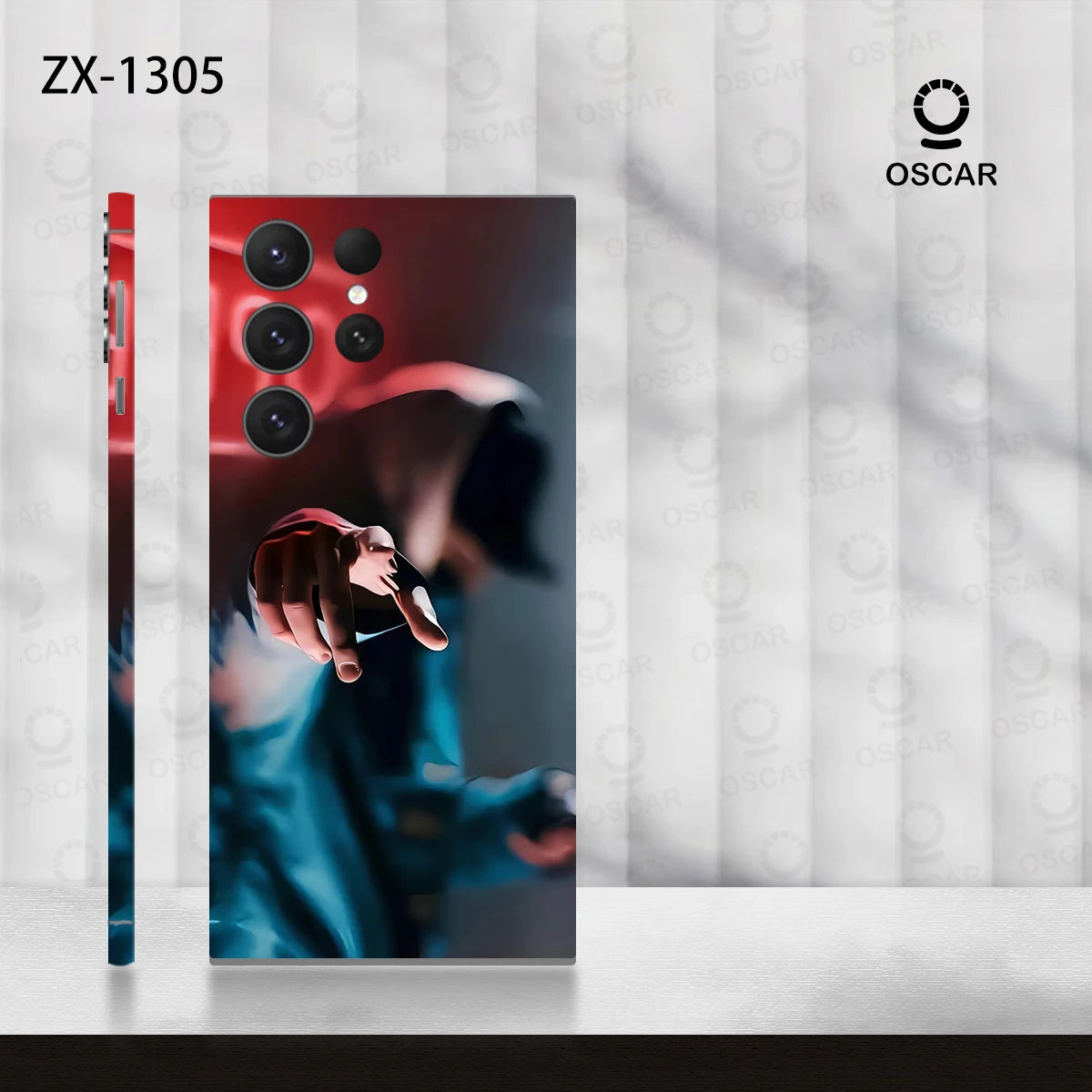 Colorful Decal Skin for Samsung Galaxy S24 S23 S22 Ultra Plus S25 Note20 Back Screen Protector Cover Wrap Stones Sticker