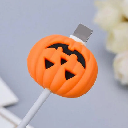 Cute Fruits Cable Protector Cartoon Charger Protector Cable Winder Organizer Data Line Cord Protective Cover For iPhone