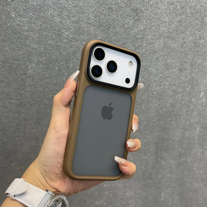 With Camera Control Button Case for iPhone 17 Pro Max 17Pro Slim Matte Translucent PC TPU Shockproof Cover for iPhone 17 Air