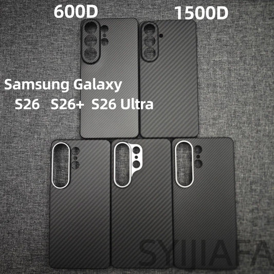 For Samsung Galaxy S26 Ultra For Magsafe Case Galaxy For S26 S26+ Magnetic Carbon Fiber Aramid Case