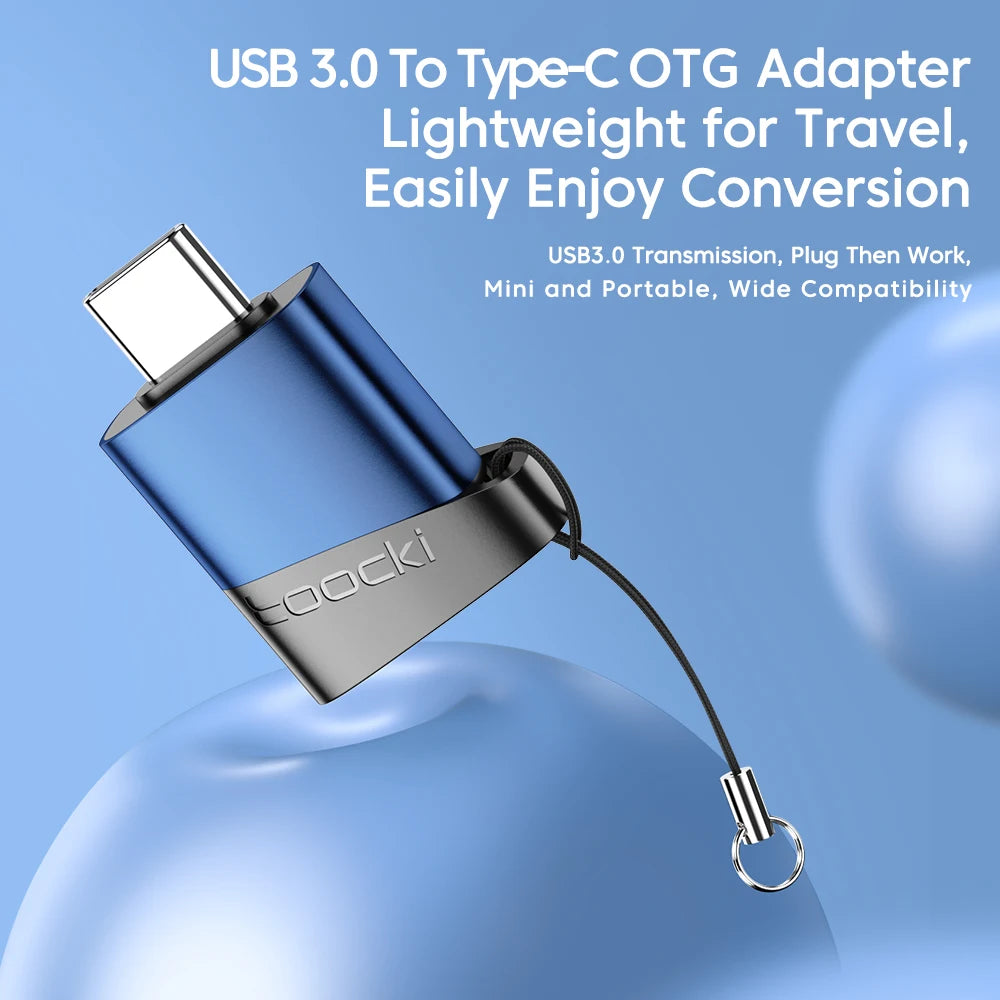 Toocki OTG Adapter Type C to USB Micro USB to Type C Adapter OTG USB to Type C Converter For Macbook Xiaomi Samsung Huawei OPPO