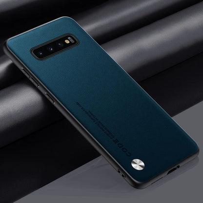 For Samsung S10 5G Phone Case Coque Luxury PU Leather Case For Samsung Galaxy S10 Plus S10Plus Matte Silicone Protection Cover