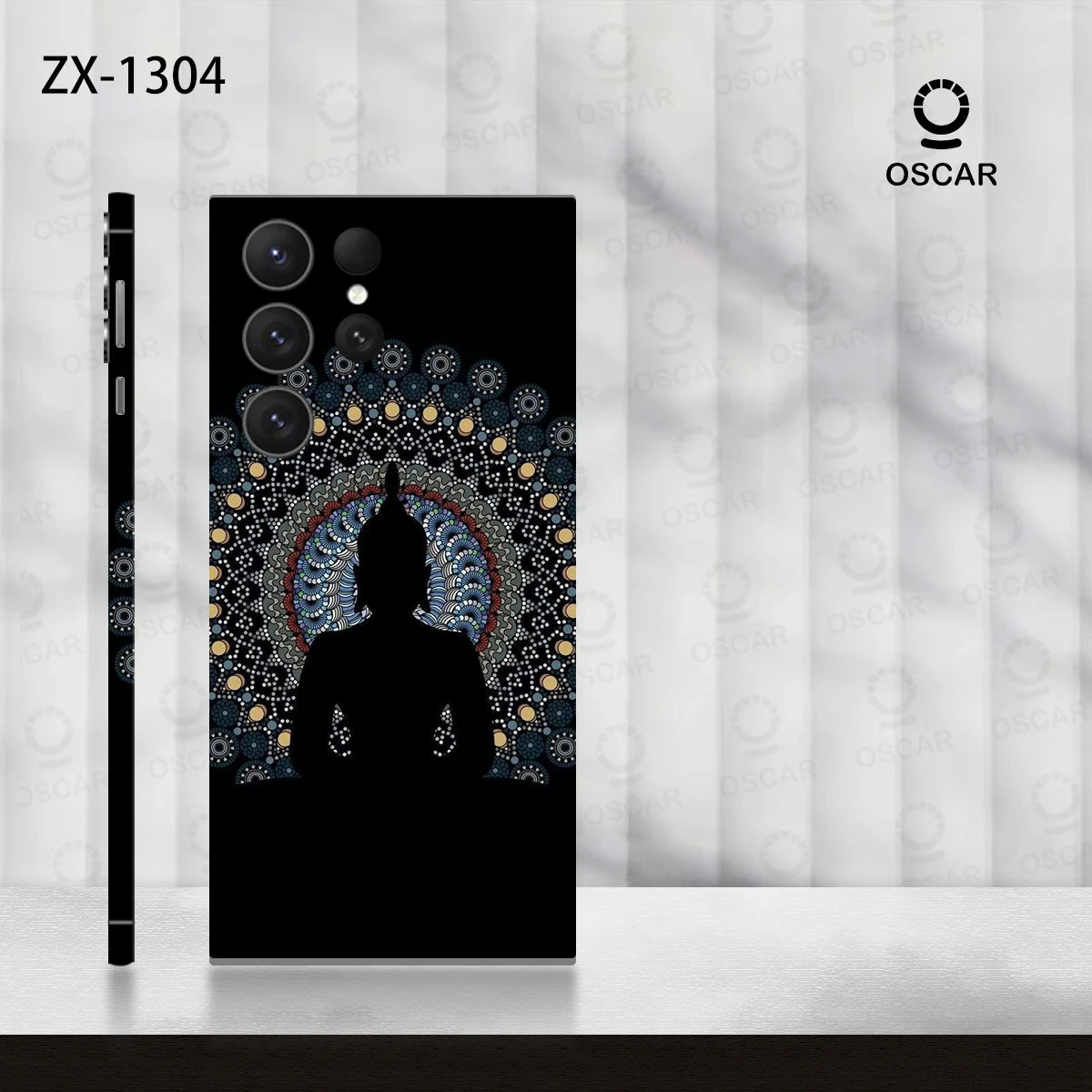 Colorful Decal Skin for Samsung Galaxy S24 S23 S22 Ultra Plus S25 Note20 Back Screen Protector Cover Wrap Stones Sticker