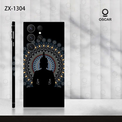 Colorful Decal Skin for Samsung Galaxy S24 S23 S22 Ultra Plus S25 Note20 Back Screen Protector Cover Wrap Stones Sticker