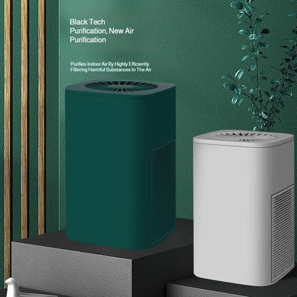 Air Purifier Smoke Odor Negative Ion Generator Household HEPA Air Purifier Efficient Purifying Air Formaldehyde for Car and Room