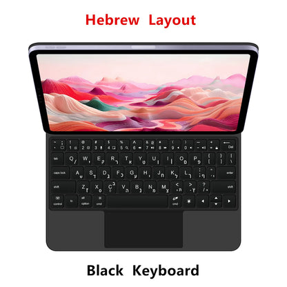 Backlight Magic Keyboard for iPad Pro 11 13 M5 2025 Case for iPad Air 11 13 Inch 2026 M4 M3 M2 Case Pro 13 11 M4 Smart Cover