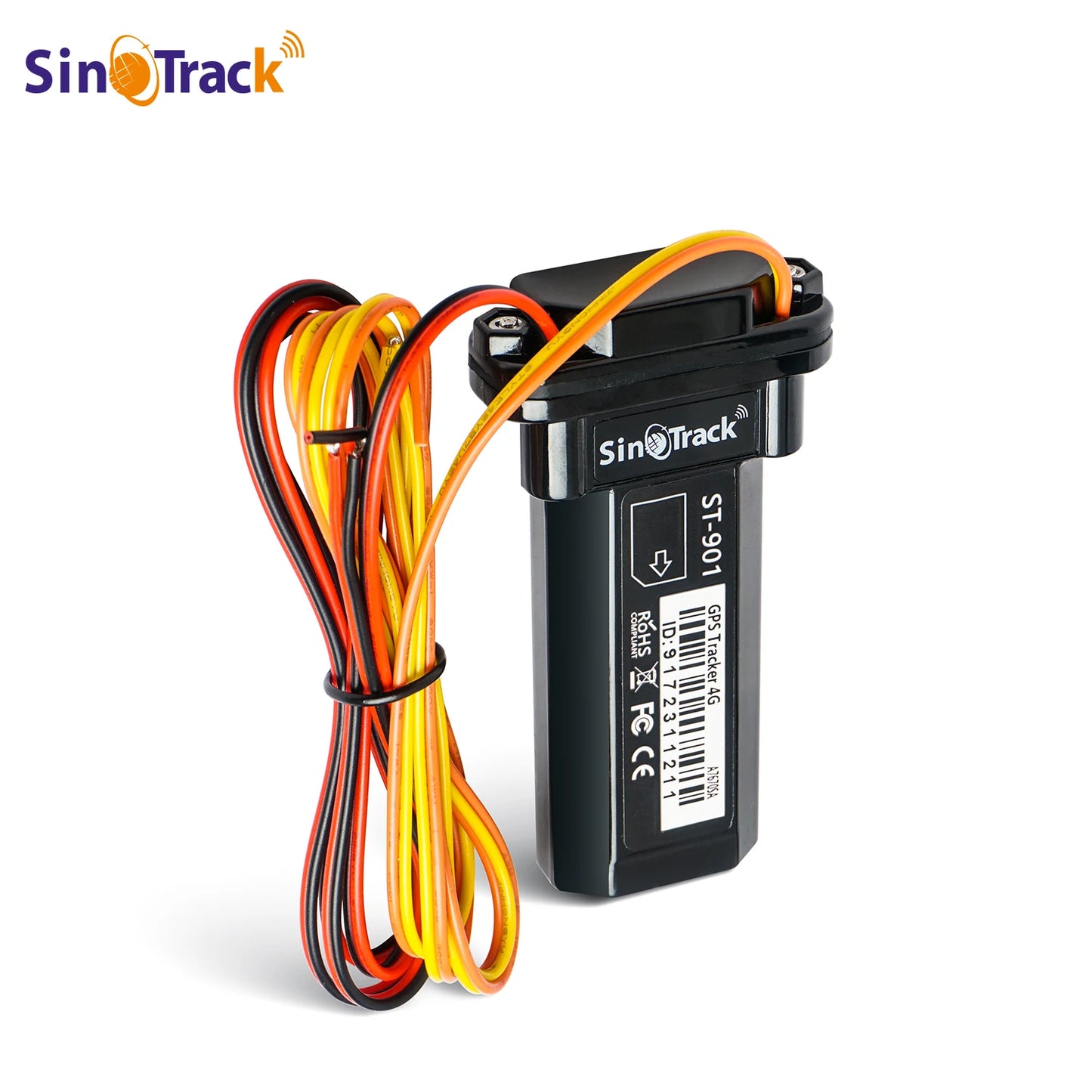 SinoTrack Best GPS Tracker ST-901 Vehicle Tracking Device Waterproof Motorcycle Car GPS GSM SMS Locator with Real Time Tracking