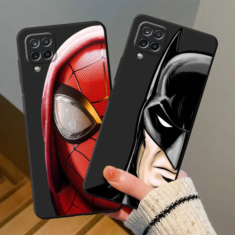 Shockproof Matte Silicone Cover Marvel Avengers Case for Samsung Galaxy S23 5G Note 20 Ultra 10 Plus 8 9 S20 S22 S21