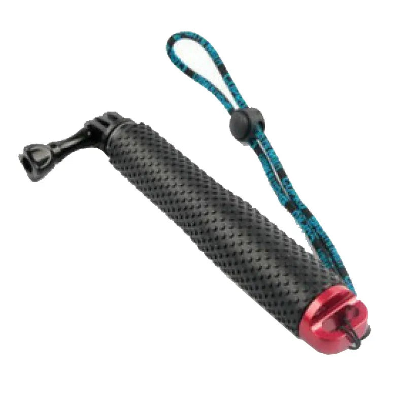 Extendable Pole Mini Selfie Stick Waterproof Monopod Blue for GoPro Hero13/12/11/10/9/8 Action Video Cameras Outdoor Photography