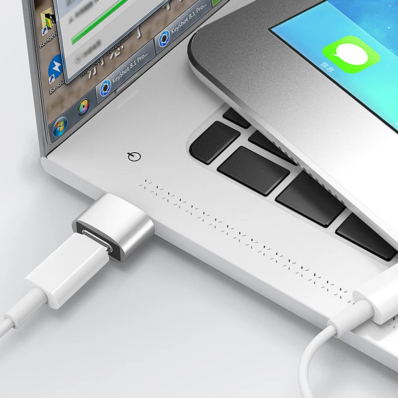 2Pcs USB To Type C OTG Adapter USB USB-C Male To Micro USB Type-c Female Converter For Macbook Samsung S20 USBC OTG Connector