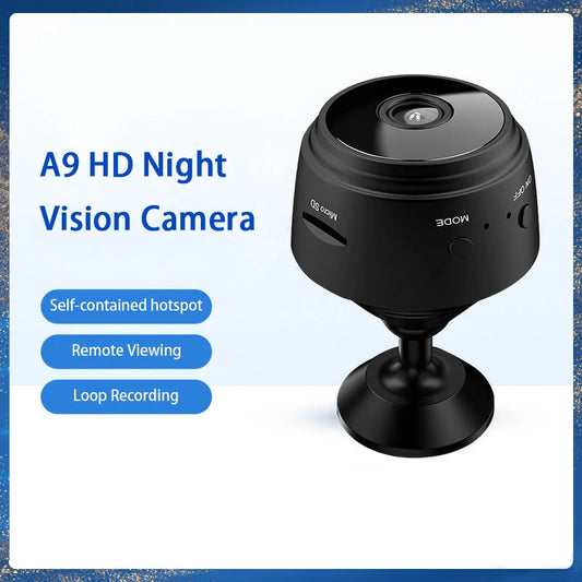 Mini Wireless Surveillance Camera A9 WiFi Security Monitoring Remote Monitor Camera Smart Home Video