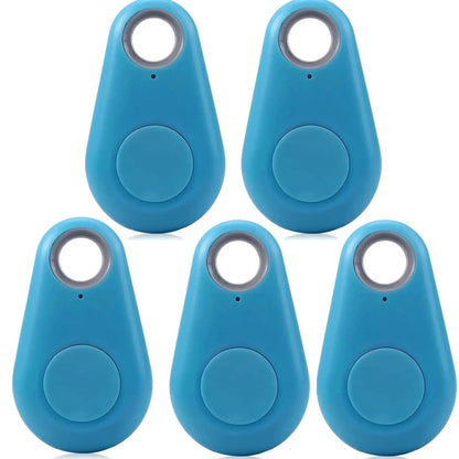 1-5pcs Wireless Mini GPS Tracker Anti-lost Alarm Key Child Bag Pet Wallet Finder Bluetooth APP Locator Smart Tag For IOS Android