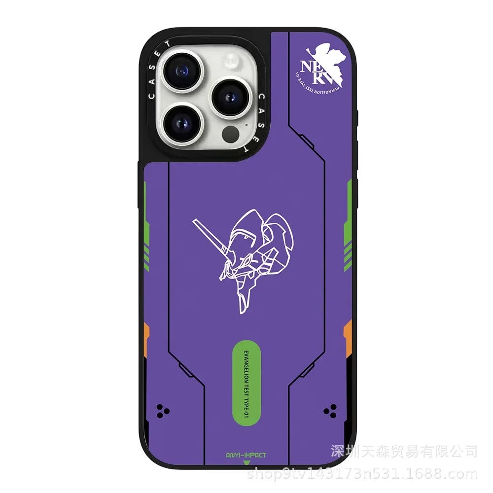 Trendy Brand CAS Co-branded Avengers for Iphone16pro max Marvel Character Phone Case Anti-fall Mirror Spider-Man Birthday Gift