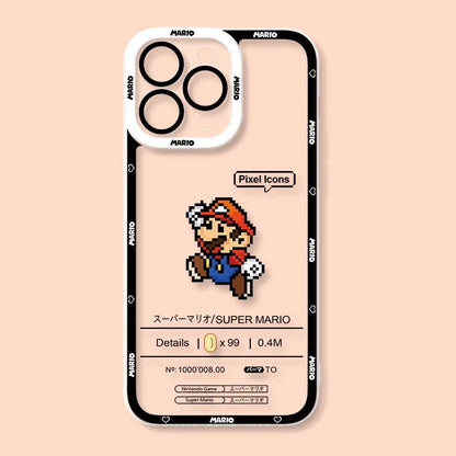 Super Mario Bros Case For OPPO Reno 7 4G 12 11 10 Pro Plus 11F 12F 5 6 Lite A78 A79 A98 A38 A18 A58 A60 A57 A77 A16 A17 A3 Pro