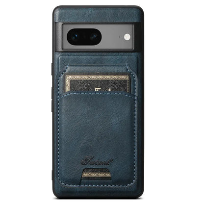 Magsafe Wallet Phone Case Card Holder Leather Magnetic Pocket Cover Case For Google Pixel 9 10 Pro 8 7 6 Pro 6A 7A Pixel8Pro