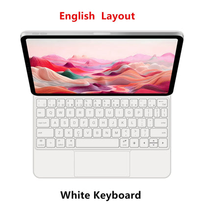 Backlight Magic Keyboard for iPad Pro 11 13 M5 2025 Case for iPad Air 11 13 Inch 2026 M4 M3 M2 Case Pro 13 11 M4 Smart Cover