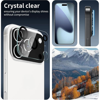 HD Back Camera Tempered Glass For iPhone 17 Pro Max 16 15 14 13 12 11 Pro Max 17 Air Mini Rear Len Screen Protector Glass Film
