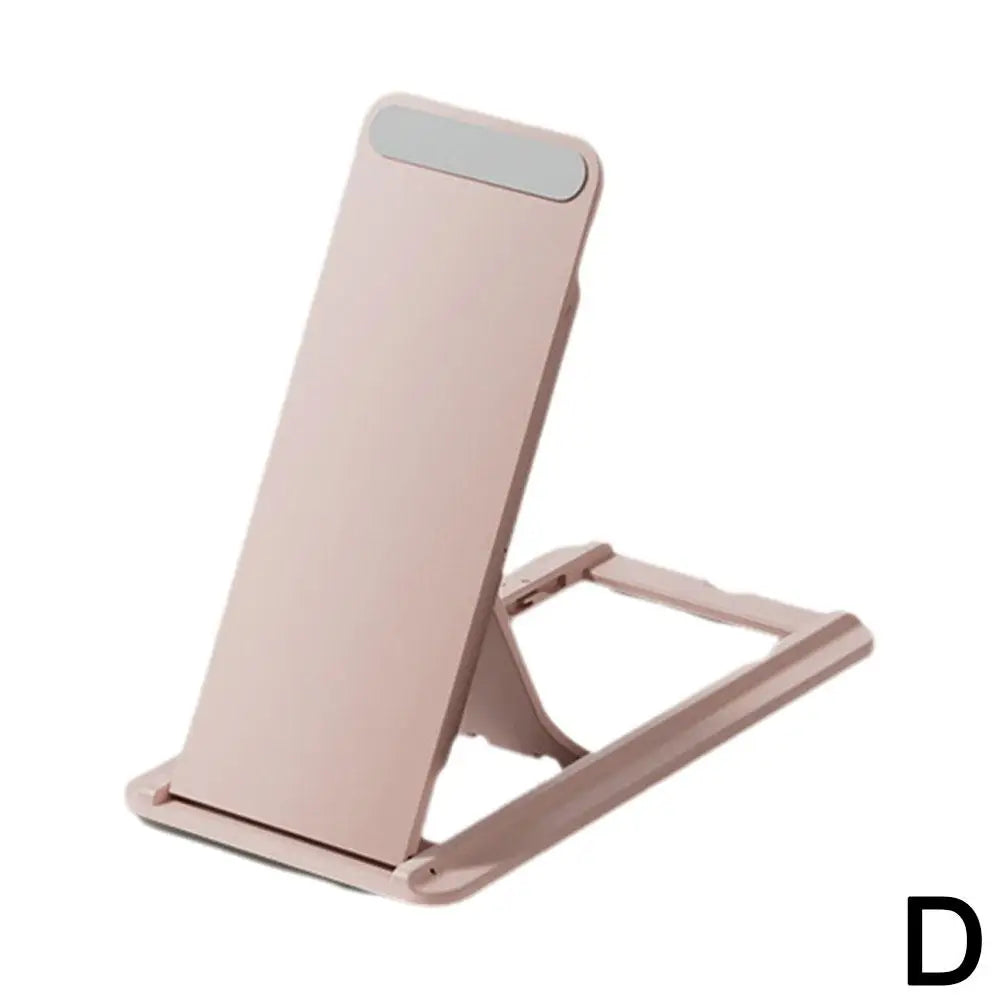 Portable Tablet Stand With Foldable Storage Angle And Adjustable Adhesive Style Creative Desktop Computer Stand