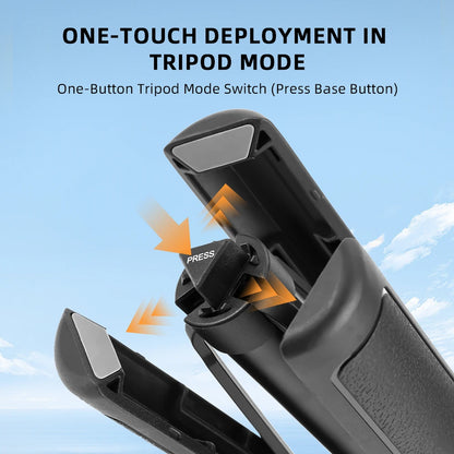 Flymile Action 5 Pro Tripod Adjustable Selfie Stick Long Hand Grip Vlgo Travel Stand for DJI OSMO 360/Action 4 Accessories